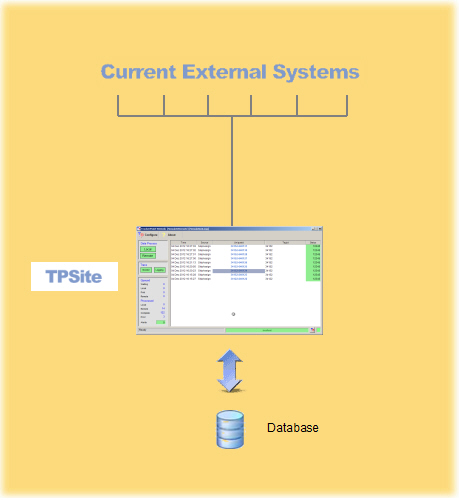 Component Layout: TPSite